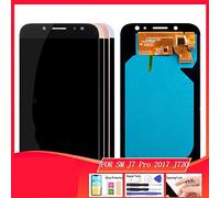 LCD screen Display Compatible with SAMSUNG Compatible with Galaxy J7 Pro J730 LCD AMOLED 5.5”Compatible with SAMSUNG J7 2017 Display Touch Screen Digitizer J730F Pantalla (Color : IPS Gold no Frame)