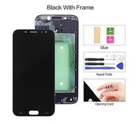 LCD screen Display Compatible with SAMSUNG Compatible with Galaxy J7 Pro J730 LCD AMOLED 5.5”Compatible with SAMSUNG J7 2017 Display Touch Screen Digitizer J730F Pantalla (Color : Oled Black Frame)