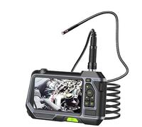 LCD Screen Endoscope Camera HD 1080P Digital Videoscope Pipe Car Inspection Borescope Clearer Images Accurate Inspections(5.5mm dual lens 3m)
