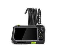 LCD Screen Endoscope Camera HD 1080P Digital Videoscope Pipe Car Inspection Borescope Clearer Images Accurate Inspections(8mm dual lens 3m)