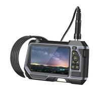 LCD Screen Endoscope Camera HD 1080P Digital Videoscope Pipe Car Inspection Borescope Clearer Images Accurate Inspections(3.9mm 1m)