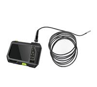 LCD Screen Endoscope Camera HD 1080P Digital Videoscope Pipe Car Inspection Borescope Clearer Images Accurate Inspections(5.5mm Single Lens 3m)