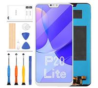 LCD Screen for Huawei P20 Lite/Nova 3E Screen Replacement 5.84" for Huawe Nova 3e/P20 Lite ANE-LX2 ANE-L22 ANE-LX1 ANE-L21 ANE-AL00 LCD Display Touch Digitizer Assembly Repair Kit White