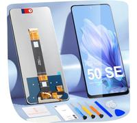 LCD Screen for TCL 50 SE / 40 NxtPaper 4G LCD Display for TCL 50 SE T611B 40 NxtPaper 4G T612B 6.78 Inch Screen Replacement Digitizer Touch Screen Assembly with Repair, Black