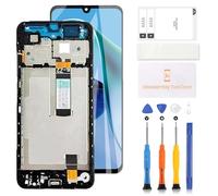 LCD Screen for Xiaomi Redmi A5 25028PC03G 25028RN03A 25028RN03I Screen Replacement 6.88" for Xiaomi Redmi A5 LCD Display Touch Digitizer Glass Assembly Repair Kit with Tools (Black with Frame)
