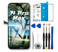 LCD Screen Replacement for iPhone 14 Pro Max 6.7 inch (Model A2651, A2893, A2896, A2895, A2894) 3D Touch Screen Display digitizer Repair kit Assembly Tempered Glass