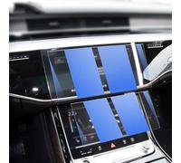 LCD Screen Tempered Glass Car Navigation Screen Protector Film refit for Audi A8 TT 2020-2024(Blue Light)
