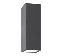 LCD Senta outdoor wall light, graphite