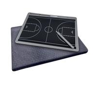 LCD Soccer Coaching Board, Electronic Basketball Lineup Board, with Sensor Pen and Storage Bag, Suitable for Sports Training, Education or Gifts(Basketball)