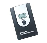 LCD Solar Controller MPPT 12 / 24V Battery Manager with USB, 10A | Covered Wiring Access, Backup Power Task Needs