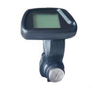 LCD Speed Display 36486072V for E Bikes and Scooters with 170cm Cable and Key Lock Compatible with 36V 72V Displays Speed, Mileage, Voltage and Battery Metrics (B)