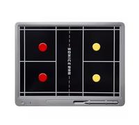 LCD Tactic Board 15 in, badminton Coaching Electronic Practice Board, Portable Erasable Pro Strategy Board Clipboard Writing Tablet Blackboard with Stylus Pen for Training Teaching Competition Command