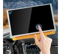 LCD Touch Screen Replacement DJ080PA-01A Digitizer Screen Radio Fit 2014-2018 Chevy Silverado Tahoe Chevy Colorado OEM Navigation, Fit GMC Sierra Yukon Trucks SUV Mylink 8-inch Touchscreen