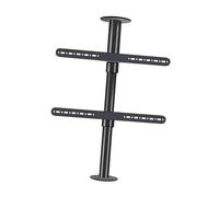 LCD TV 360 Degree Rotating Frame Floor Stand, Rotation Tilt Swivel TV Mount, Fits 32-75inch Adjustable Ceiling TV Mount Bracket, Supporting Hole spacing Within 600 * 400mm(110135cm)