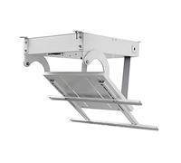 Lcd Tv Electric Hanger - Ceiling Flip Down 0-90°Flip Bracket, Remote Control Large Flip Down Motorized Pitched Roof, 150Lbs Load Capacity,50,65in TV