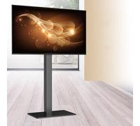 LCD TV Floor Stand - Universal Floor Stand For 32-65 Inch TV, Height-adjustable Vertical Monitor Stand With Double Hook Design, Suitable For Bedroom And Living Room, Multiple Scenes Available
