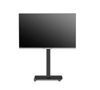LCD TV Frame Floor Stand - Mobile TV Cart Stand With Wheels -Universal Floor TV Stand, 90 Degree Rotating Bracket, Adjustable Height TV Stand, For 32-65 Inch LCD, LED TVs, Weight Support 50Kg