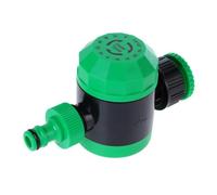 LCD Waterproof Automatic Electronic Solenoid Valve Water Timer, Garden Irrigation Controller Digital Watering System