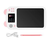 LCD Writing Board Digital Children Handwriting Pad for Drawing Blue Pink Optional 2.8-inch Display Eye Protection (Pink)