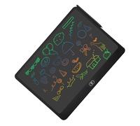 LCD Writing Pad, Educational LCD Writing Tablet Doodle Erasable 16 Inch for Outdoor for Kids (Black)