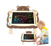 LCD Writing Pad - Toddler Doodle Board,Reusable LCD Writing Tablet with Stand Learning Tool Art Supplies for Home, School, Travel