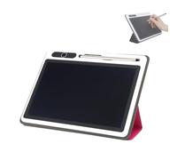 LCD Writing Tablet, 10.1 Inch Business LCD Handwriting Board,Electronic Digital Writing&Colorful Screen Electronic Notepad,Writing Tablet Gift for Kids and Adults at Home,School and Office(Rode red)