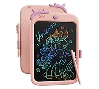 LCD Writing Tablet,10 inch Doodle Board Drawing Pad Tablet with Lock Function, Erasable, Portable, Educational Learning Unicorn Toy Gifts for 3 4 5 6 7 8 9 Years Old Girls Toddlers (Pink)