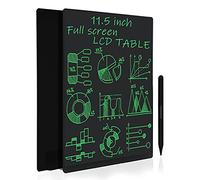 LCD Writing Tablet 11 5 Inch Monochrome Screen with 2 Stylus for Drawing Notes Messages Toddlers Kids Adults Non-Blu Glare Eye Protection Durable Portable Easy Use