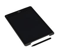 LCD Writing Tablet 12in Eye Protection DIY Graffiti ABS Plastic Portable Drawing Board for Home Travel (12in Color Black)