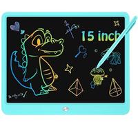 LCD Writing Tablet, 15 Inch LCD Coloring Drawing Tablet Doodle Board for Kids Learning Toys, Erasable Electronic eWriter Handwriting Sketch Pad, Christmas Birthday Gifts for 3 Age+ (Blue)