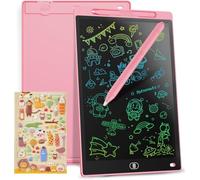 LCD Writing Tablet, 8.5 Inch LCD Coloring Drawing Tablet Doodle Board for Kids Learning Toys, Erasable Electronic eWriter Handwriting Sketch Pad, Christmas Birthday Gifts for 3 Age+ (Pink)
