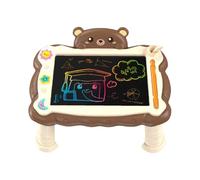 LCD Writing Tablet - Drawing Tablet For Kids | Educational Design Chart With Stand, Reusable Learning Tool, Writing Tablet Practice Writing Manual