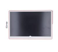 LCD Writing Tablet Erasable Large Screen Portable Electronic Drawing Board Colorful Doodle Board with Pen for Girls Boys (Pink and White)