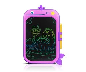 LCD Writing Tablet for Kids, 10inch Doodle Board Toddle Toys, Drawing Pad Educational Toys for 4 5 6-Year-Old Boys Girls, 26.3 * 18.6cm (Whale-Purple)