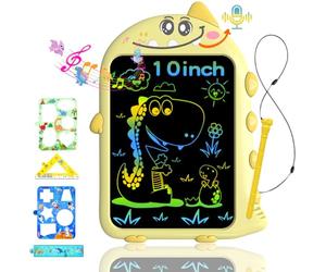 LCD Writing Tablet for Kids, Doodle Board Toddler Toys for 3 4 5 6 Year Old Boys Girls, Rechargeable Drawing Pad with Record & Playback,Type-C Charging for Kids Birthday Gifts Travel