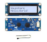 LCD1602 I2C Module 16x2, Gray Backlight Adjustable 3.3V/5V I2C LCD Display for Arduino, Raspberry Pi, ESP32, Jetson Nano (32 Characters, SN3193 Driver)