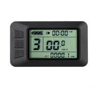 LCD7 Cycling Panel with Waterproof USB Interface for Electric Bicycles, Display Meter Designed to Fit Various Ebike Systems for Ride Data