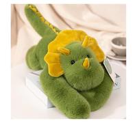LCEDHZOC Cartoon Dinosaur Plush, Cute Stuffed Animals Chubby Adorable Plushie Pillow Gift for Kids Boys Girls(Dinosaur,30CM/11.8IN)