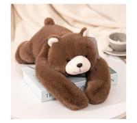 LCEDHZOC Cartoon Dinosaur Plush, Cute Stuffed Animals Chubby Adorable Plushie Pillow Gift for Kids Boys Girls(Bear,30CM/11.8IN)