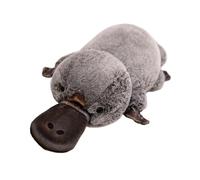 LCEDHZOC Cute Platypus Plush, 45CM Stuffed Animals Chubby Platypus Plushie Gift for Kids Boys Girls Home Decor(Gray)