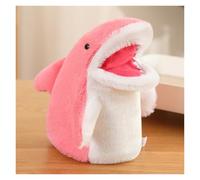 LCEDHZOC Cute Shark Hand Puppet, 20CM Lovely Stuffed Animals Soft Shark Plushie Gift for Kids Boys Girls Fans