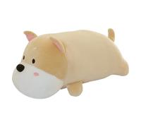 LCEDHZOC Ins Style Dog Plush, 45CM Cute Stuffed Animals Soft Dog Plushie Pillow Gift for Kids Boys Girls Home Decor(Beige)