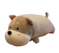 LCEDHZOC Ins Style Dog Plush, 45CM Cute Stuffed Animals Soft Dog Plushie Pillow Gift for Kids Boys Girls Home Decor(Gray)