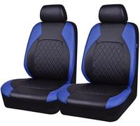 LCFFF Car Seat Covers Front Pair for Ferrari 296 | 12Cilindri | Amalfi | Daytona SP3 | F80 | Purosangue | Roma | SF90, Comfortable and Breathable Easy Clean Nonslip Interior Accessories,Blue
