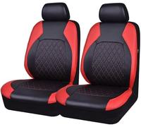 LCFFF Car Seat Covers Front Pair for Toyota Corolla/Corolla Verso/Corolla Hybrid/Corolla Touring Sports, Comfortable and Breathable Easy Clean Nonslip Interior Accessories,Red