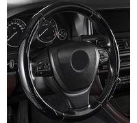 LCFFF Car Steering Wheel Cover for Rolls-Royce Cullinan | Ghost | Phantom | Spectre, Universal Segmented Snap-on Protector Non Slip Sweatproof Auto Decor Wrap Protector,F