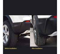 LCFZDQ Mud Flaps Car Mud Guards Front Rear Mud Flap Car Mudguards Splash Guards Mudflaps For N-issan For Qashqai J10 J11 2015 2016 2017 2018 2019 2020 2021 2022 Accessories-White