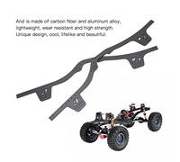 Lcg Carbon Fiber Chassis Kit, Rc Carbon Frame Carrier Carbon Fiber Carrier Assembly Lcg Carbon Fiber Chassis With Low Center Of Gravity Rc Accessories Rc Carbon Frame Carrier For For 90047