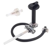 LCGLY Fuel Valve Shut Off Tank Switch & Fuel Filter Kit Compatible Honda Recon 250 Rancher 350 420 Foreman 400 450 FourTrax Rubicon 500 TRX250 TE/TM TRX350 400 420 500 16950-HN7-003 16963-HM8-000ZA