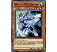 LCGX-EN012 Unlimited Ed Elemental Hero Bubbleman Common Card Legendary Collection 2 Single Card